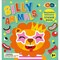 Buddy & Barney: Reusable Silicone Sticker Book - Silly Animals - Interactive Activity, Mix & Match Faces & Accessories, Waterproof-Spiralbound, Kid 3+